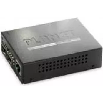 Netzwerk-Medienkonverter PLANET FT-1205A 200 Mbit/s Schwarz