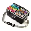 Marker-Set Extralink MARKERY 204 Stück — Marker-Set auf Alkoholbasis, verschiedene Farben, 204 Stück