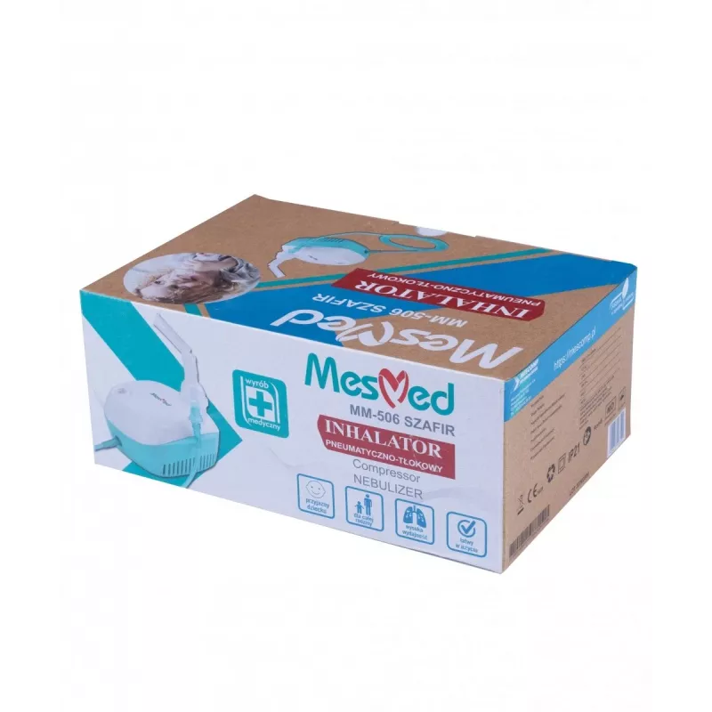 Inhaler Mesmed MM-506 Szafir – tragbar, kompaktes Design, Modell MM506