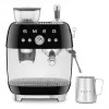 SMEG EGF03BLEU Espressomaschine. Kaffeevollautomat 50s Style. schwarz
