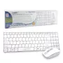 Kit Tastatur und Maus Esperanza Liberty EK122W, Weiß