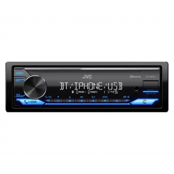 Autoradio JVC KDX-382BT mit Bluetooth und USB — Single DIN, AUX-Eingang, FM-Tuner