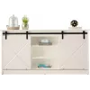 Kommode 160x80x35 GRANERO weiß/glänzend weiß