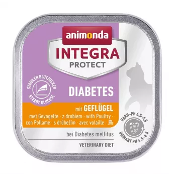 ANIMONDA Integra Protect Diabetes Huhn - Nassfutter für Katzen - 100 g