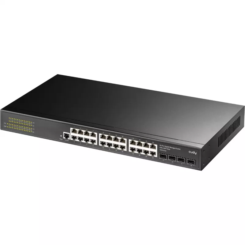 Managed Switch Cudy GS2024S2 L2/L3 Gigabit Ethernet 24 Ports 1U