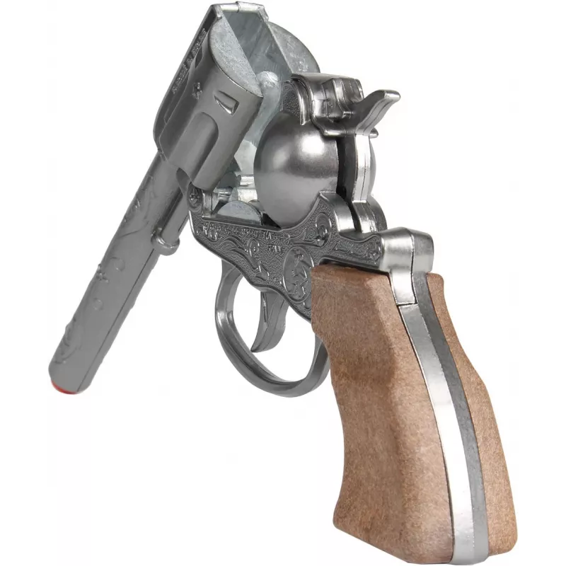 Metall Cowboy-Spielzeugrevolver Gonher 8-Schuss Modell 239842
