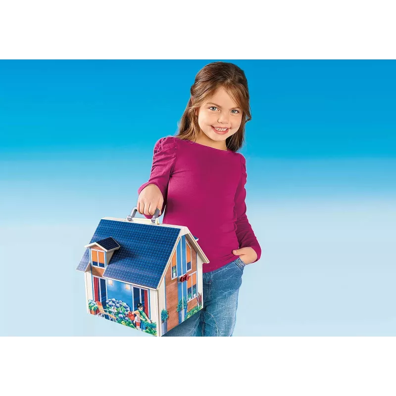 Bau Spielset PLAYMOBIL Puppenhaus 70985 Mehrfarbig Kunststoff