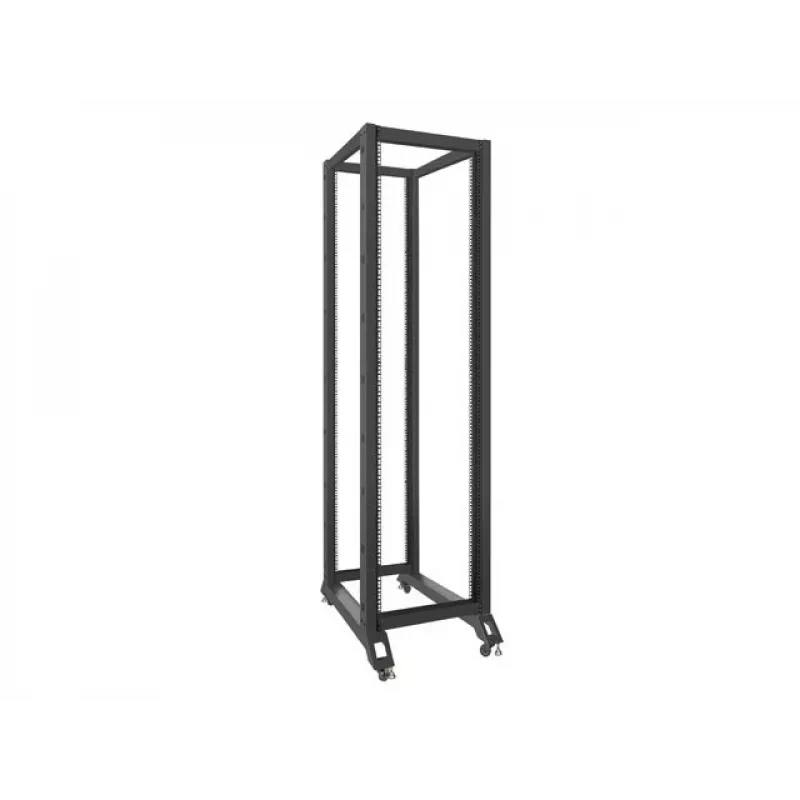 Lanberg OR01-6042-B Rack-Schrank 42U freistehendes Rack Schwarz