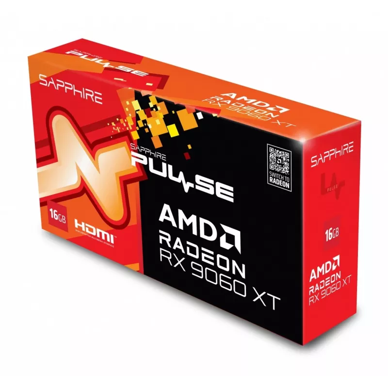 SAPPHIRE PULSE Radeon RX 9060 XT 16GB Grafikkarte