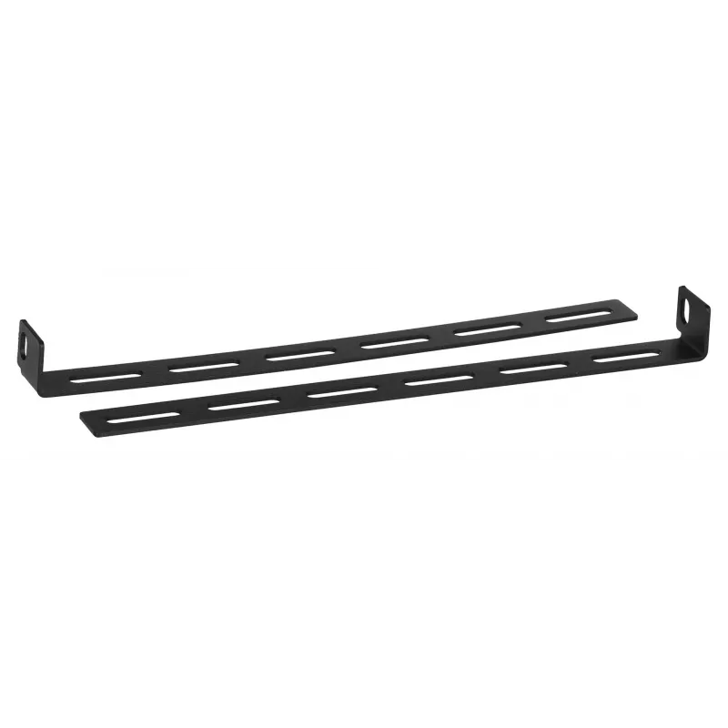 Rack shelf LANBERG AK-1005-B — 1U 19 Zoll Rack Shelf, 500 mm Tiefe, 482,6×45 mm, schwarz, 25 kg Kapazität