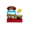 Play Burger Shop Set KLEIN 7336 — kompaktes, leicht zu reinigendes Rollenspiel-Spielzeug für Kinder