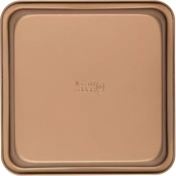 Quadratische Pfanne Russell Hobbs RH02148GEU7 22 cm gold, antihaftbeschichtete Bratpfanne