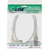 Microconnect USBAB5ANGLED-L USB-Kabel USB 2.0 5 m USB A USB B Weiß