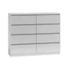 Topeshop M8 120 BIEL Kommode