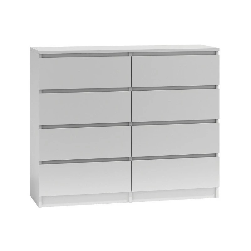 Topeshop M8 120 BIEL Kommode