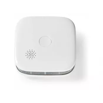 Rauchmelder Nedis WIFIDS21WT smarter Wi‑Fi Rauchsensor für Haussicherheit
