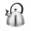 Wasserkocher Maestro MR1302 Edelstahl 2,5 L, induktionsgeeignet, Klappdeckelpfeife, schwarzer Griff