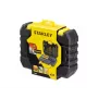 Handwerkzeug-Set STANLEY STA88546 — 50-teiliges Universal-Bohrer- und Werkstattset mit Koffer, geeignet für Holz