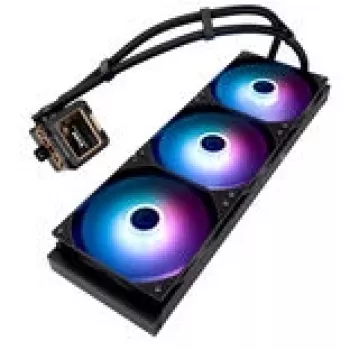 CPU-Kühler Thermalright Frozen Warframe 420 Schwarz ARGB — 140mm ARGB-Lüfter, 420mm Radiator