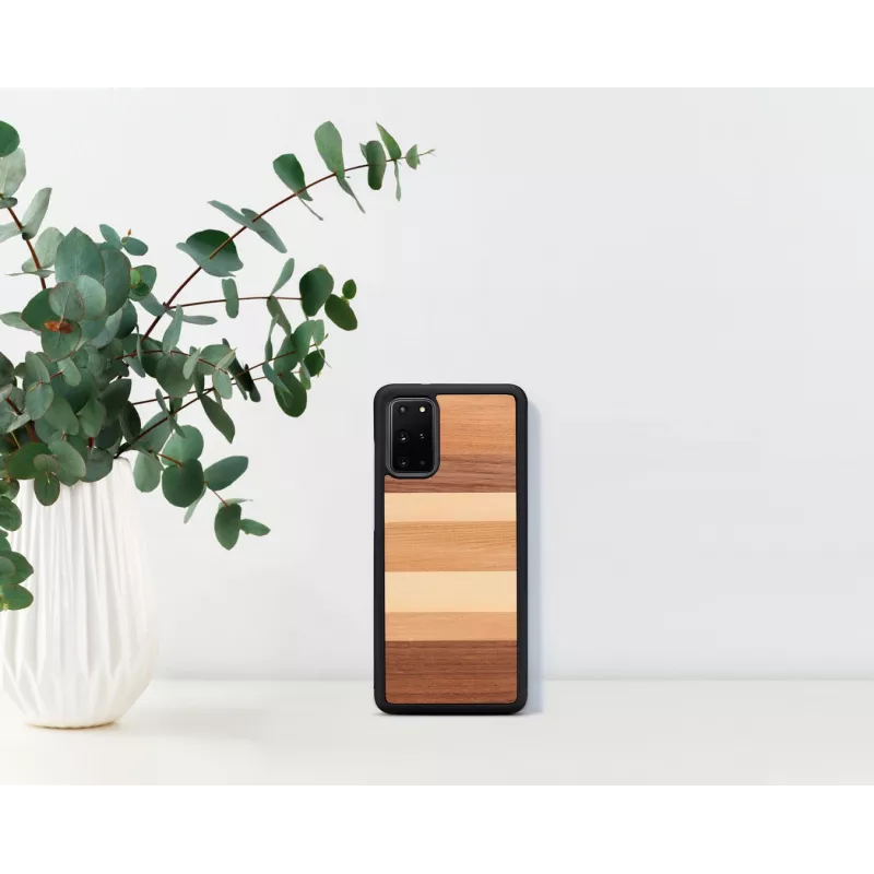 Schutzhülle von man and wood für Samsung Galaxy S20+ – schwarz