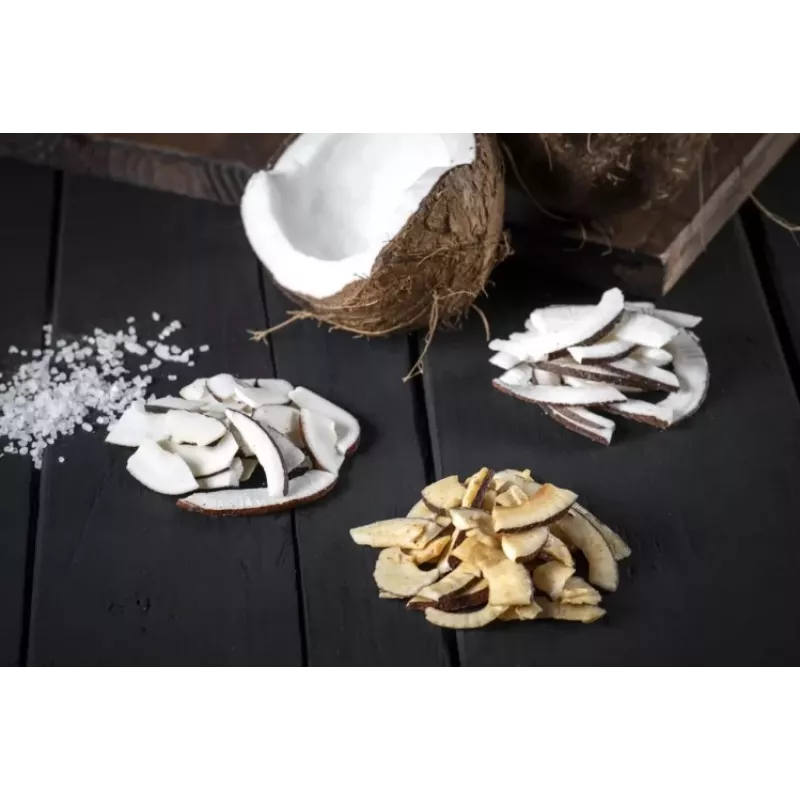 Getrocknete Kokosnuss Eco fresh foods 100 g – geraspelte getrocknete Kokosraspeln, 100-g-Packung