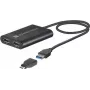Sonnet USB3-DDP4K Videokabel-Adapter USB Typ-A 2 x DisplayPort Schwarz (USB3-DDP4K)