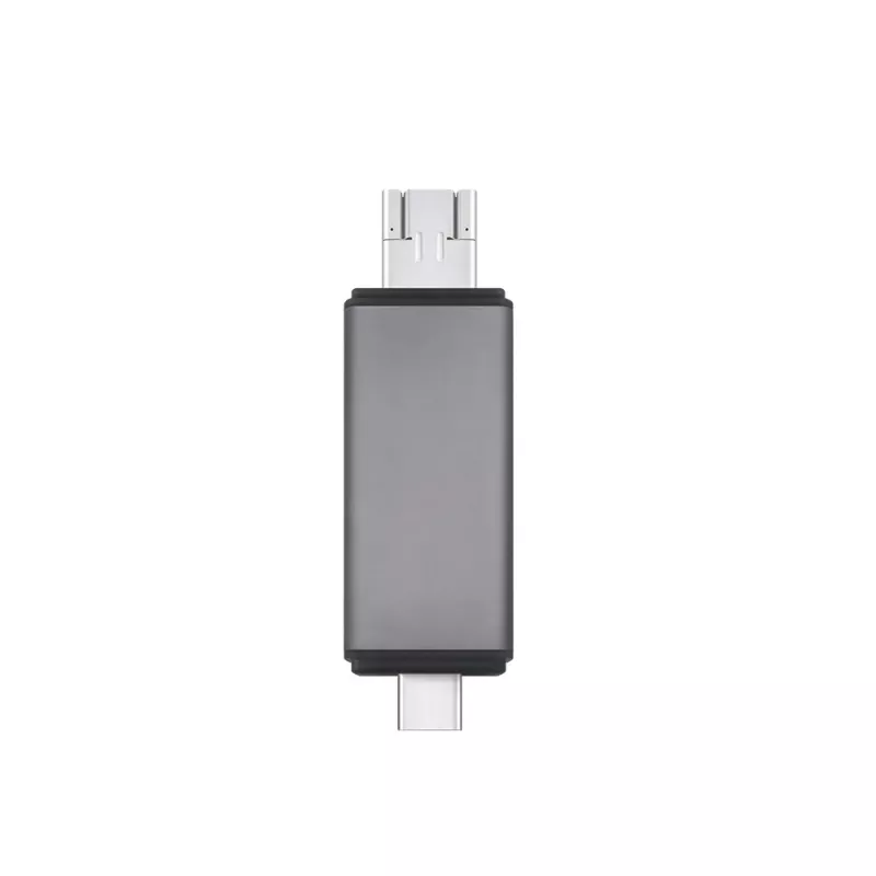 SD-Kartenleser 3-in-1, USB-C + USB-A 2.0 + Micro-USB