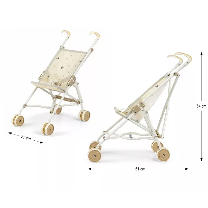 Puppenwagen Julia Nature