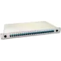 Lightwin LWL-Spleißbox, 24 Fasern, 24x SC Multimode, 50/125µm OM3 Pigtail-Spleißbox (SPBOX 24G50 OM3 SC)