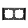 Rahmen für Schalter M5 80 Doppel 2-fach SONOFF M5-2C-80-F (graphit/schwarz)