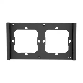Rahmen für Schalter M5 80 Doppel 2-fach SONOFF M5-2C-80-F (graphit/schwarz)
