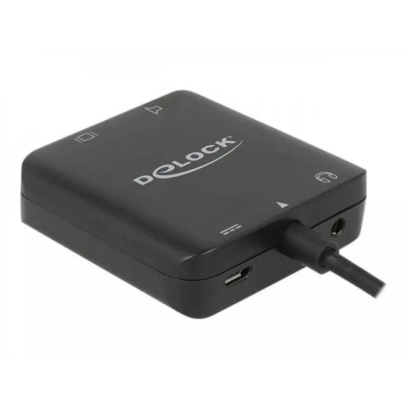 Audio Converter DeLOCK 62784 Schwarz