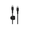 Belkin BOOSTCHARGE PRO Flex USB-Kabel 3 m USB 2.0 USB C Schwarz (CAB011BT3MBK)