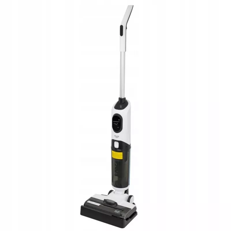 Adler Staubsauger | AD 7077 | Akkubetrieb | Handstick | Waschfunktion | 120 W | 14,8 V | Betriebsdauer (max.) 27 min | Weiß/Schwarz