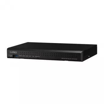 i-PRO WJ-NU300KG NVR, 16 Kamerakanäle, 8x 100Mbps (POE), 1x 1.000 Mbps