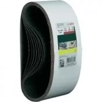 Sandband-Set Bosch 2607017156 — Schleifkörnung 60, 80, 100, Größe 457×75 mm