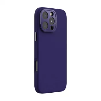 Nillkin LensWing Magnetic Hülle für iPhone 16 Pro Max – Lila, magnetische Befestigung, präzise Aussparungen