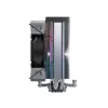 Luftkühler Montech NX400 ARGB, 120-mm-Lüfter, FDB, 800–1950 U/min, TDP 270 W, Schwarz