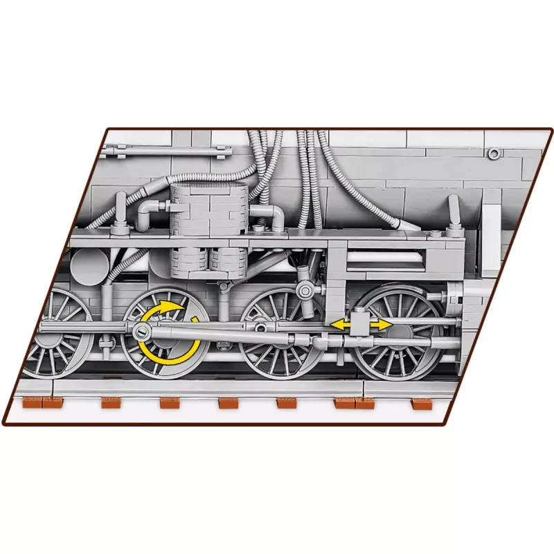 Bauklötze COBI Kriegslokomotive Baureihe 52 2476 Stück