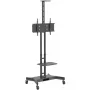 Monitorhalterung Hagor 8209 139,7 cm (55 Zoll) Boden Schwarz