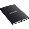 Tragbare SSD Lexar SL500 1 TB — USB Type-C, USB 3.2 Gen 2x2, bis zu 2000 MB/s, Aluminiumgehäuse, 0,043 kg, schwarz
