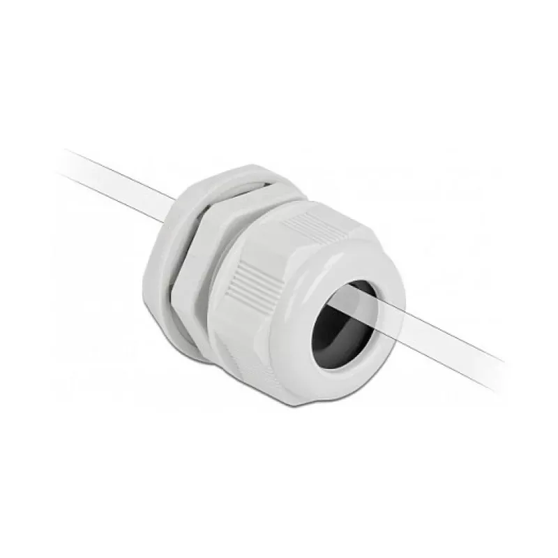 Kabelverschraubung DeLOCK 60388 Grau Kunststoff 2 Stk.
