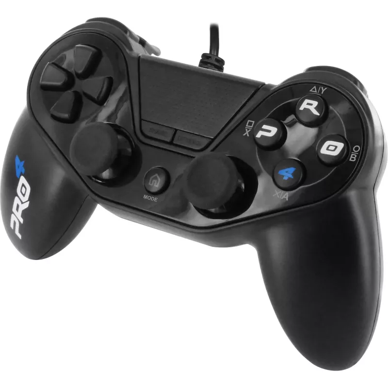 Kabelgebundener Gamecontroller SUBSONIC SA5417 für PS4, Schwarz