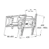 ART RAMT AR-51 TV-Wandhalterung