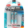 Ansmann Phone DECT NiMH-Akku, (AA), 1300 mAh, 2 Stück im Set (5030802)