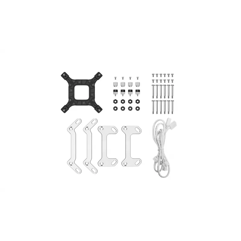 DeepCool LM360 WH Prozessor-Flüssigkühlungsset 12 cm Weiß 1 Stk.