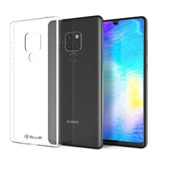 Tellur Silikonhülle für Huawei Mate 20 — transparente, schlanke Schutzhülle