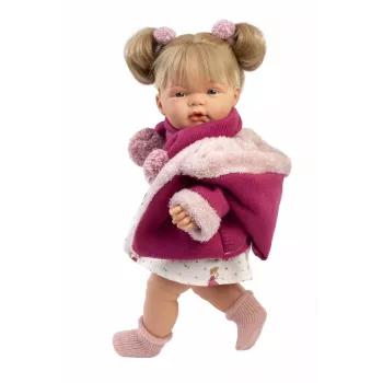 Puppe Joelle 38 cm von Llorens — weinende Babypuppe mit realistischen Merkmalen und weichem Körper