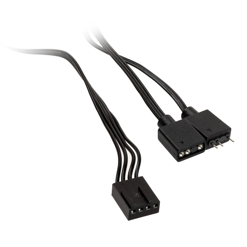 LAMPTRON Icecloud+ ARGB 120 mm Triple PWM-Lüfter-Kit - Schwarz