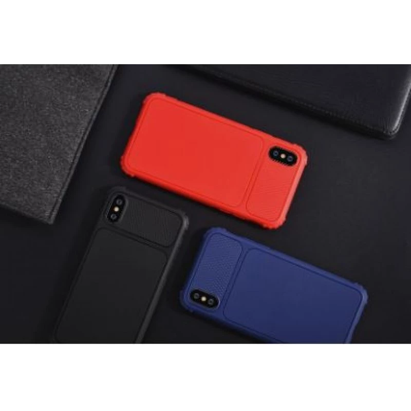 Stoßfestes Case Devia Shark1 für iPhone XS Max (6,5) – Rot